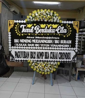 Papan Bunga di Ngabeyan Sidoharjo